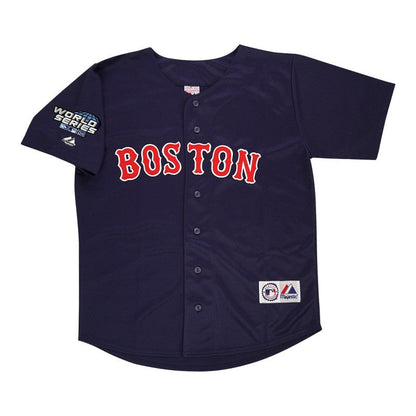 Boston Red Sox David Ortiz Alt World Series MLB jersey front view