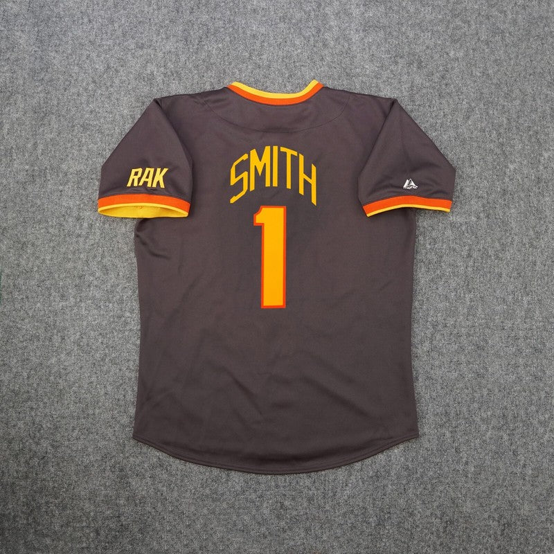 OS 1984 SDP Cooperstown Brown Away Throwback Jersey