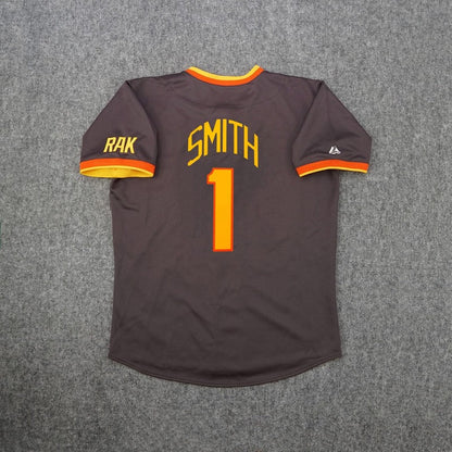 OS 1984 SDP Cooperstown Brown Away Throwback Jersey