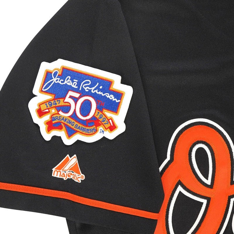 Baltimore Orioles Roberto Alomar Alt W Jackie MLB jersey front view