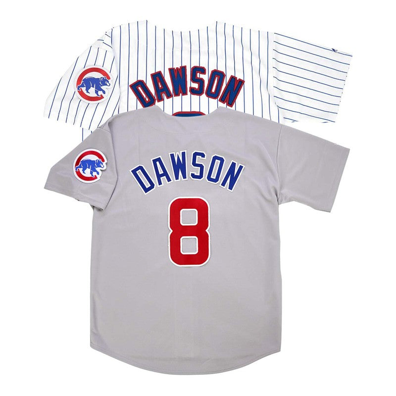 Chicago Cubs Andre Dawson W Patch MLB jersey front view