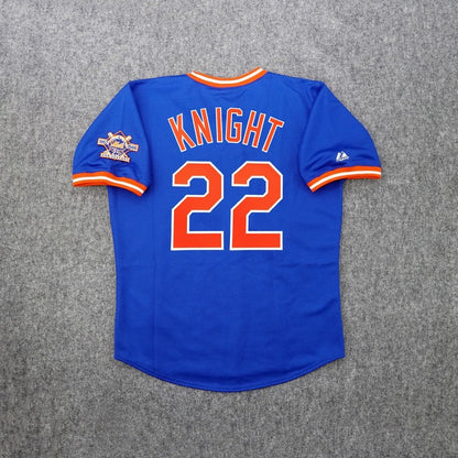 New York Mets Ray Knight 25th Cooperstown MLB jersey front view