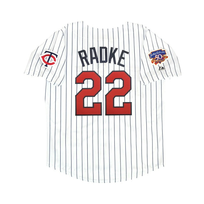 BR 1997 MT Home Road Alt Jackie 50th Patch Jersey