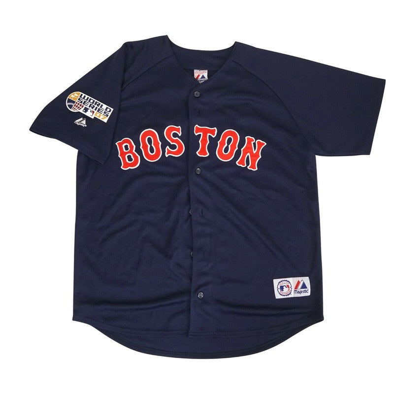 Boston Red Sox David Ortiz Alt World Series MLB jersey front view