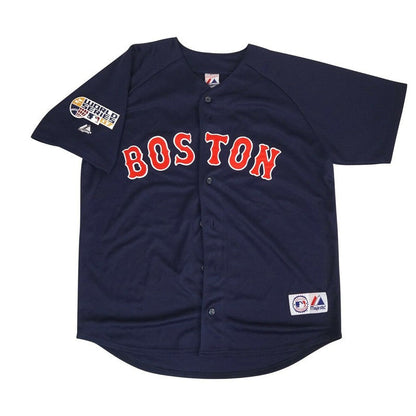 Boston Red Sox David Ortiz Alt World Series MLB jersey front view