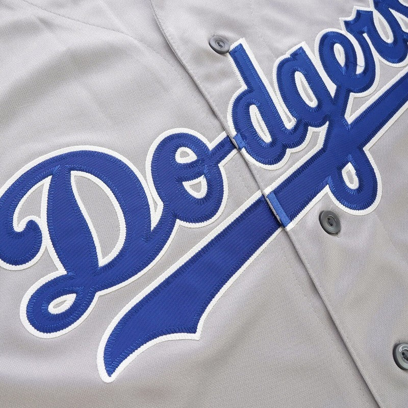 Los Angeles Dodgers Fernando Valenzuela World Series MLB jersey front view