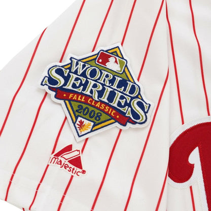 Philadelphia Phillies Carlos Ruiz World Series MLB jersey front view