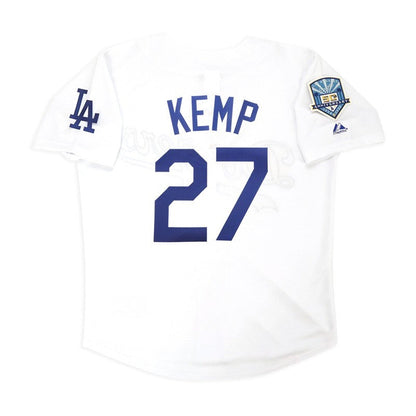 Los Angeles Dodgers Matt Kemp 50th Anniv S MLB jersey front view