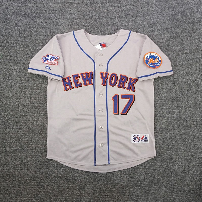 KH 1986 NYM WS Grey Road Jersey