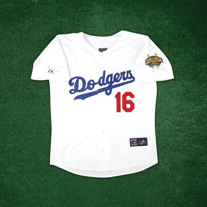 HN 1996 LAD 30th Anniv. Cooperstown Home White Jersey