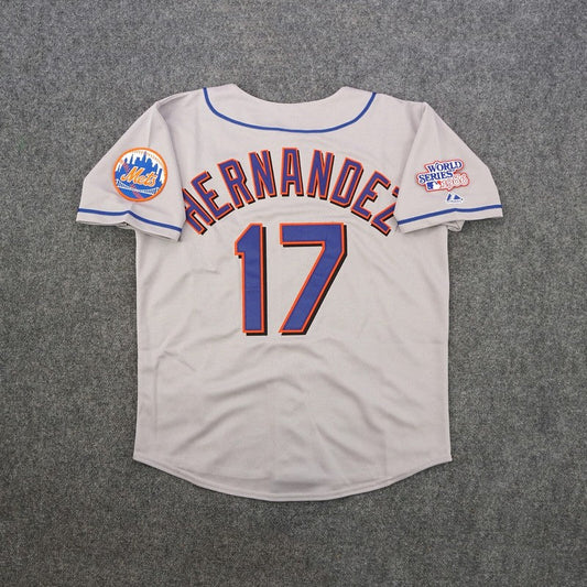 KH 1986 NYM WS Grey Road Jersey