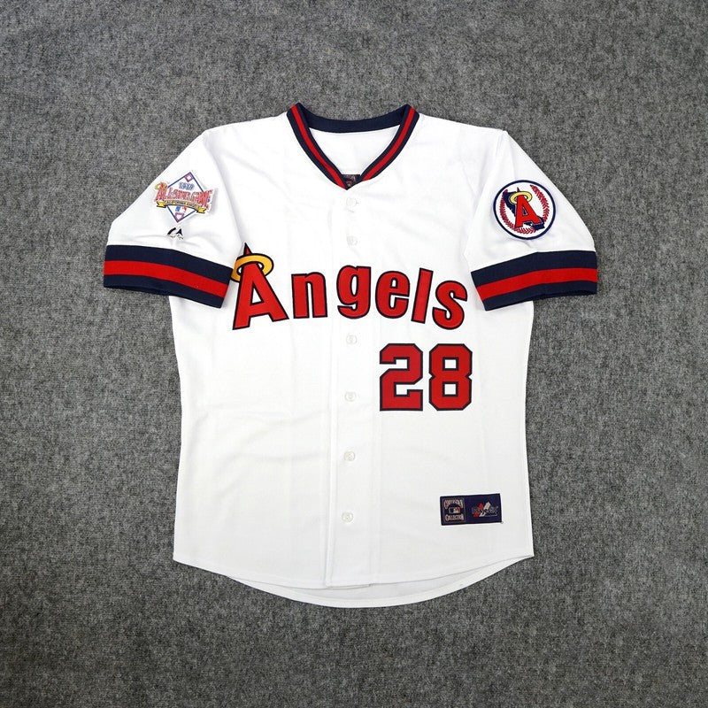 Bert Blyleven California Angels 1989 All Star Cooperstown Home Jersey jersey front view