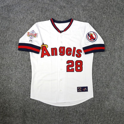 Bert Blyleven California Angels 1989 All Star Cooperstown Home Jersey jersey front view