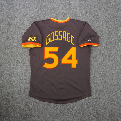 San Diego Padres Goose Gossage Cooperstown MLB jersey front view