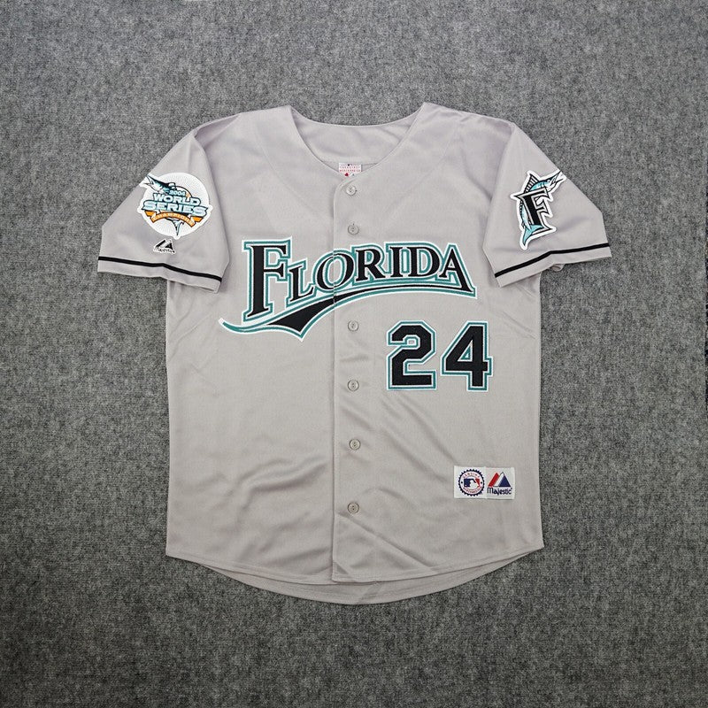 Florida Marlins Miguel Cabrera World Series Champs MLB jersey front view