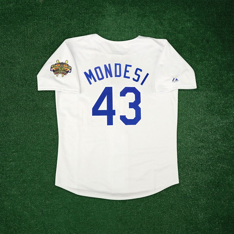 Los Angeles Dodgers Raul Mondesi 30th Anniv Cooperstown MLB jersey front view