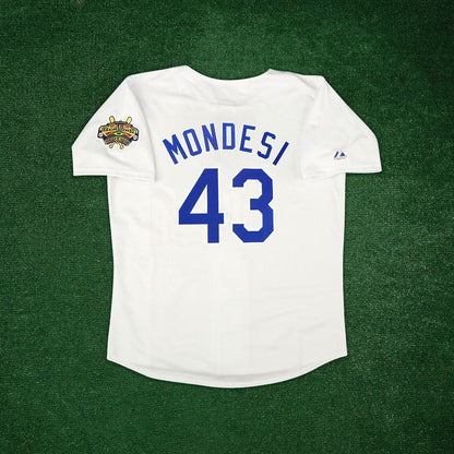 Los Angeles Dodgers Raul Mondesi 30th Anniv Cooperstown MLB jersey front view