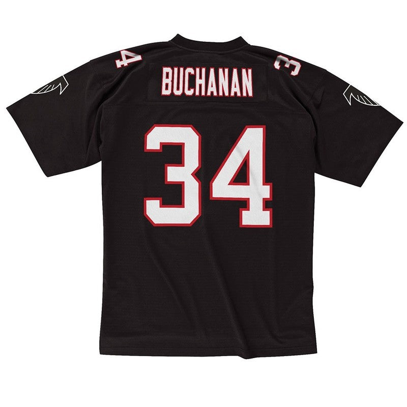 Ray Buchanan 1998 Atlanta Fancons Home Black Legacy Jersey jersey front view