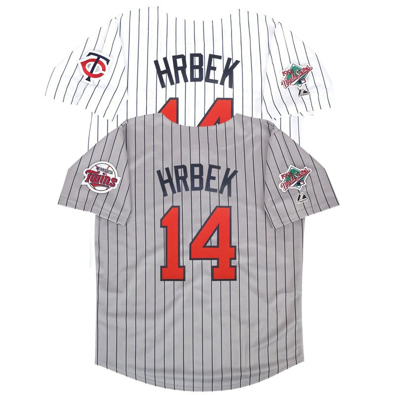 Minnesota Twins Kent Hrbek World Series MLB jersey front view