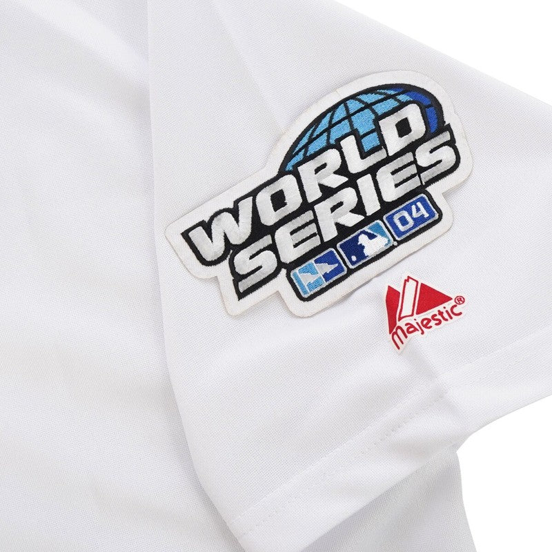 Boston Red Sox Tim Wakefield World Series M MLB jersey front view