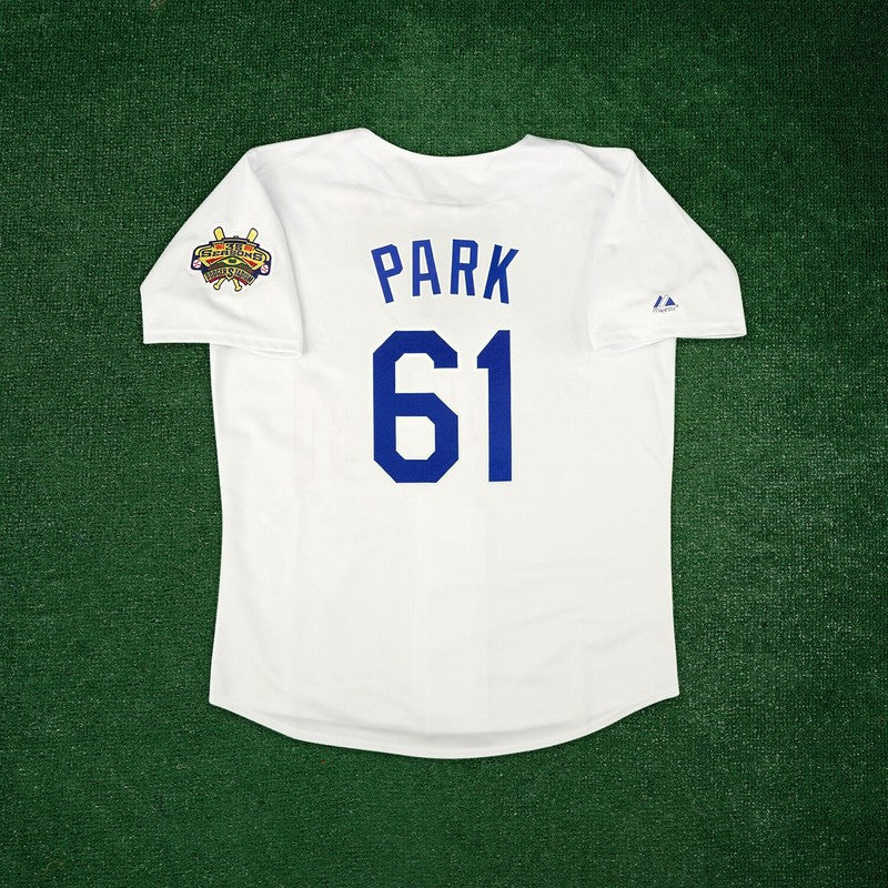 Los Angeles Dodgers Chan Ho Park 30th Anniv MLB jersey front view