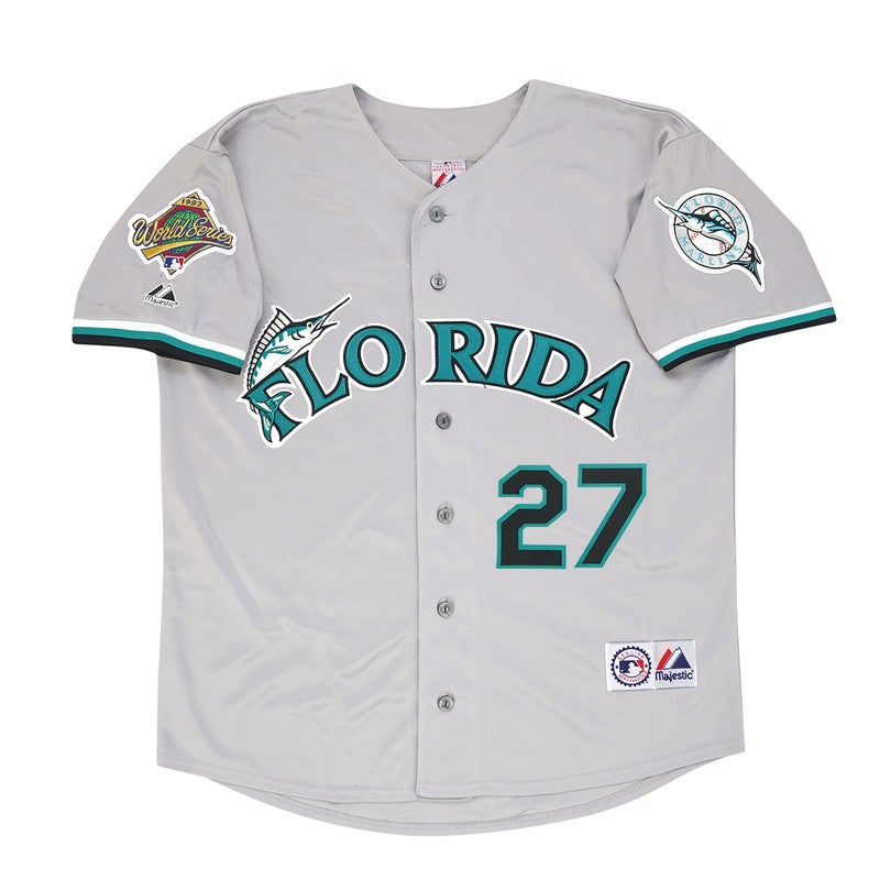 Florida Marlins Kevin Alt World Series M MLB jersey front view