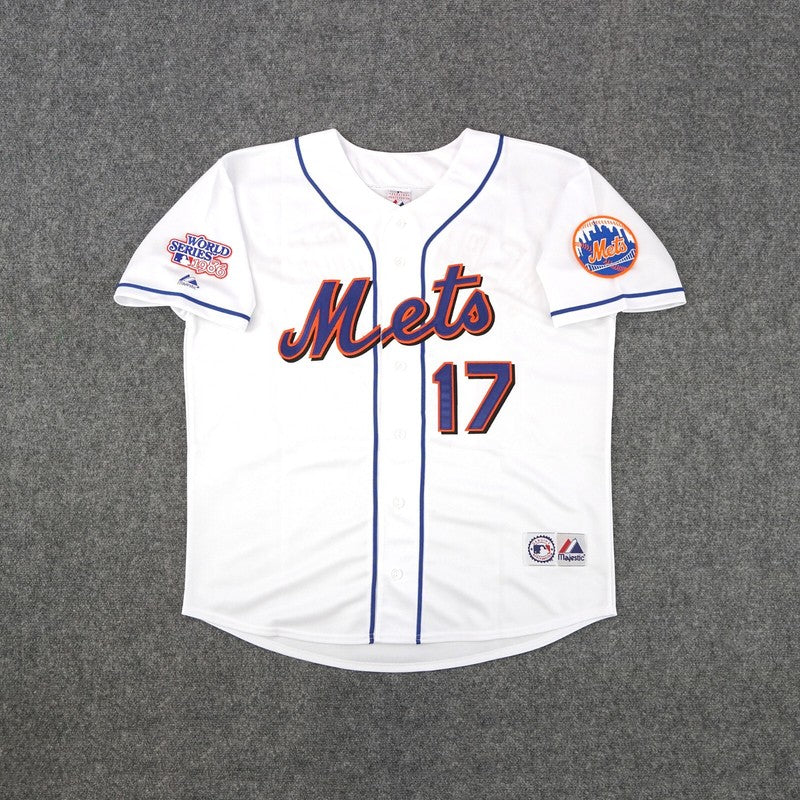 New York Mets Keith Hernandez World Series MLB jersey front view