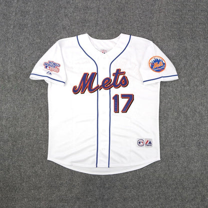 New York Mets Keith Hernandez World Series MLB jersey front view