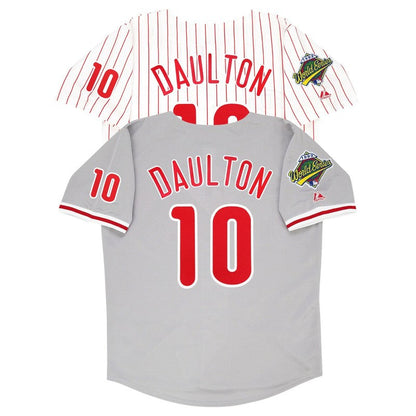 Philadelphia Phillies Darren Daulton World Series MLB jersey front view