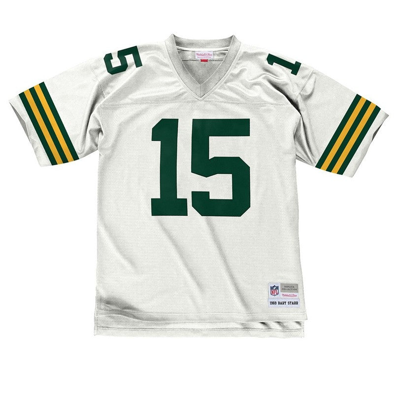 Green Bay Packers Bart Starr Legacy NFL jersey front view