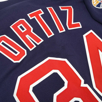 Boston Red Sox David Ortiz Alt World Series MLB jersey front view