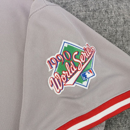 Cincinnati Reds Paul Oneill World Series Cooperstown MLB jersey front view