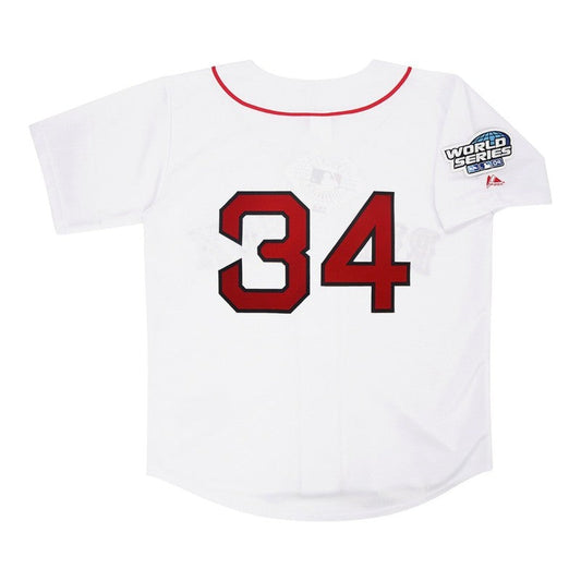 Boston Red Sox David Ortiz World Series M MLB jersey front view
