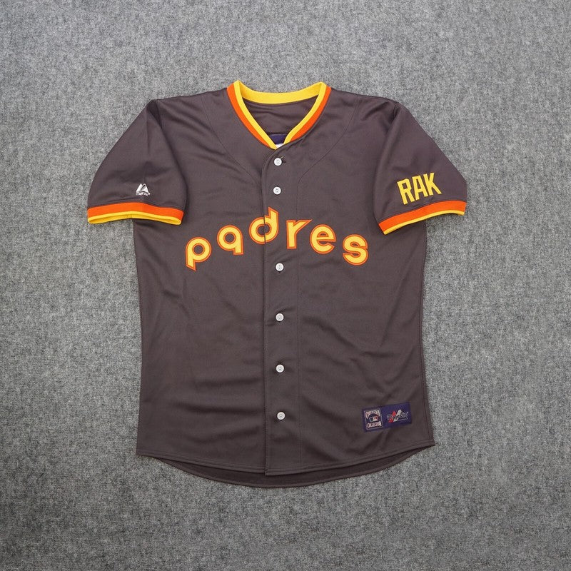 San Diego Padres Fernando Tatis Jr Cooperstown MLB jersey front view