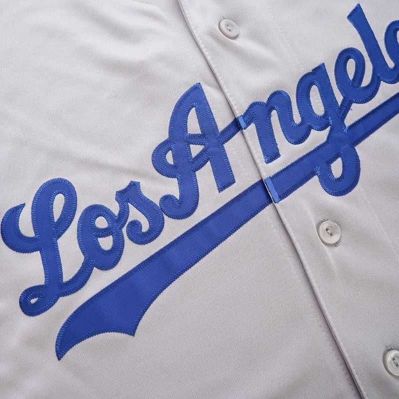 Los Angeles Dodgers Russell Martin 50th Anniv M MLB jersey front view