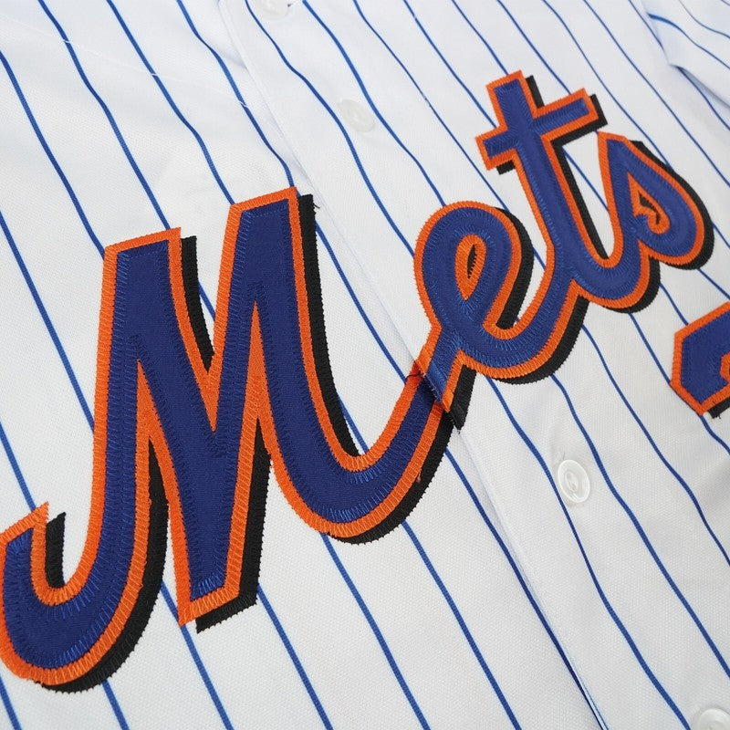 New York Mets Mike Piazza 40th Anniversary MLB jersey front view