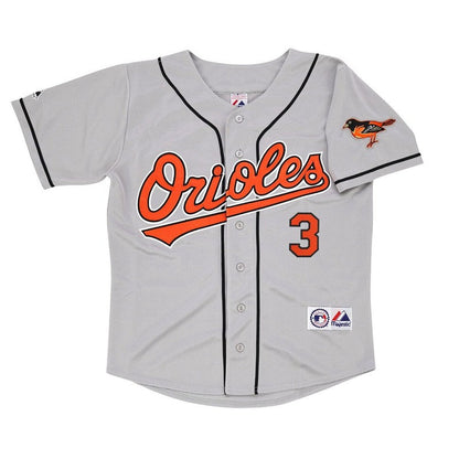 Baltimore Orioles Harold Baines W Patch MLB jersey front view