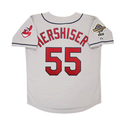 Cleveland Indians Orel Hershiser World Series M MLB jersey front view