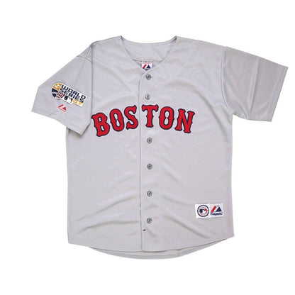 Boston Red Sox Tim Wakefield World Series M MLB jersey front view