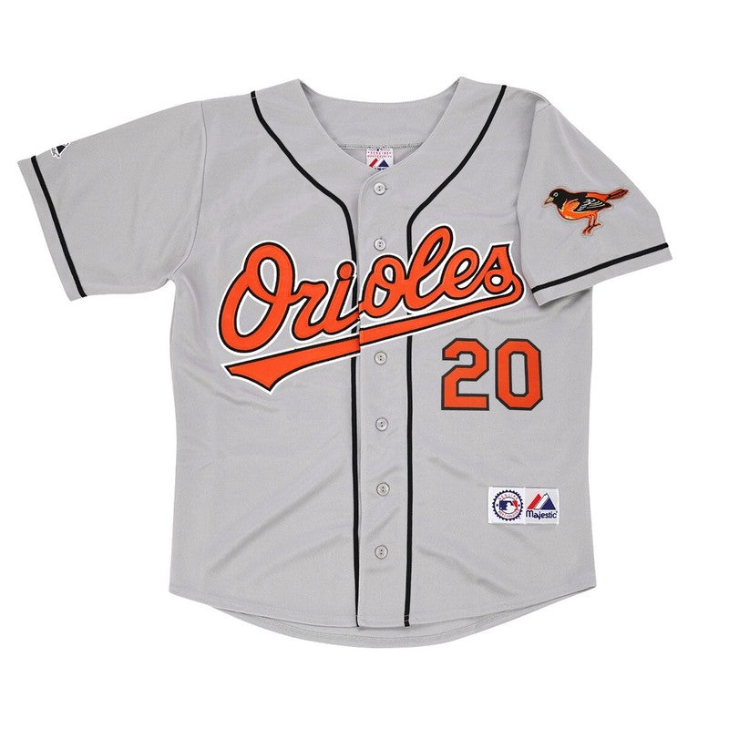 Baltimore Orioles Frank Robinson W Patch M MLB jersey front view