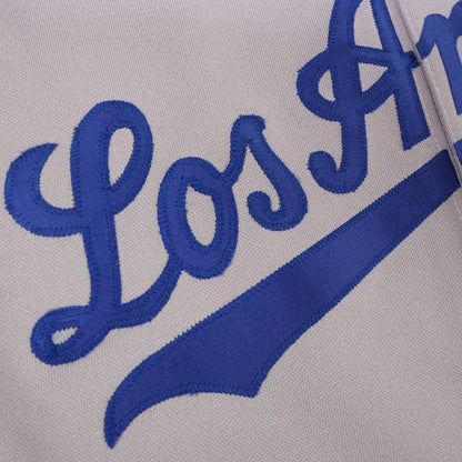 Los Angeles Dodgers Cooperstown W 100th Patch MLB jersey front view