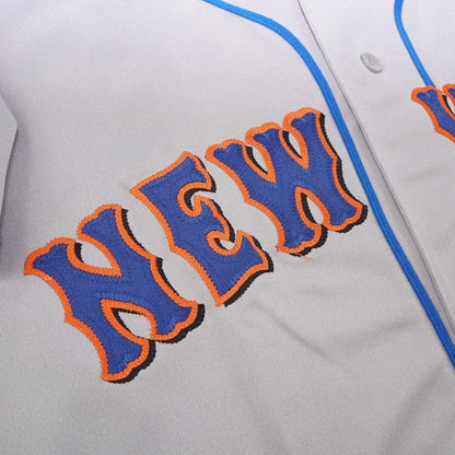 MP 2002 NYM 40th Anniversary Grey Road Jersey