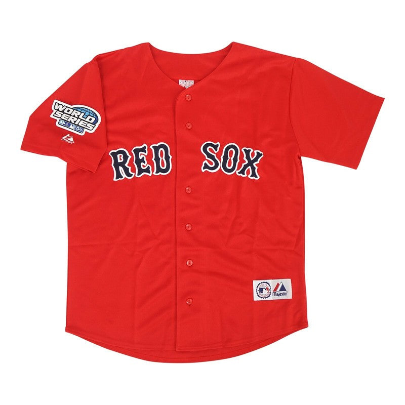 Boston Red Sox Manny Ramirez World Series Alt MLB jersey front view