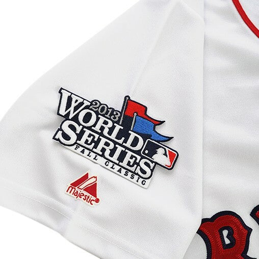Boston Red Sox David Ortiz World Series Homeroadalt MLB jersey front view