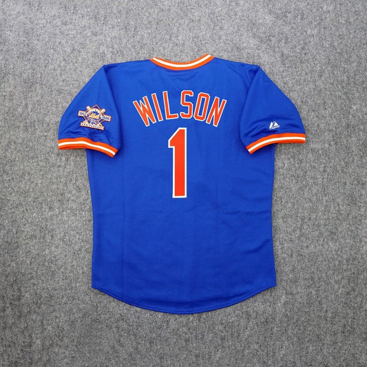 MW 1986 NYM Alternate Blue 25th Cooperstown Jersey