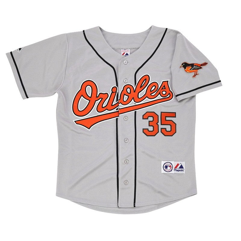 Baltimore Orioles Mike Mussina W Patch M MLB jersey front view