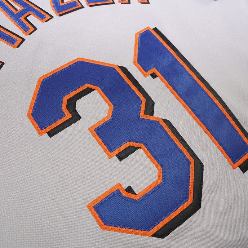 MP 2002 NYM 40th Anniversary Grey Road Jersey