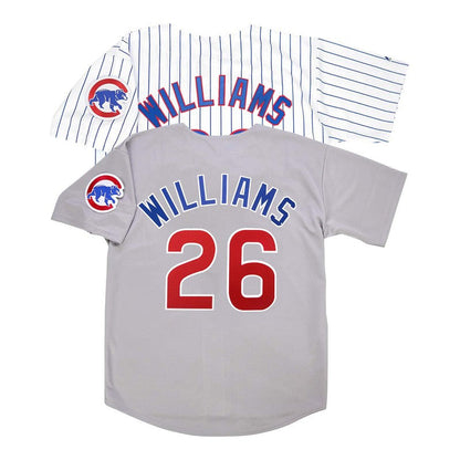 Chicago Cubs Billy Williams W Patch MLB jersey front view
