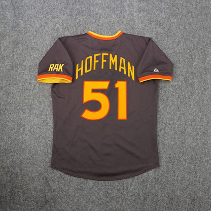 TH 1984 SDP Cooperstown Brown Throwback Jersey