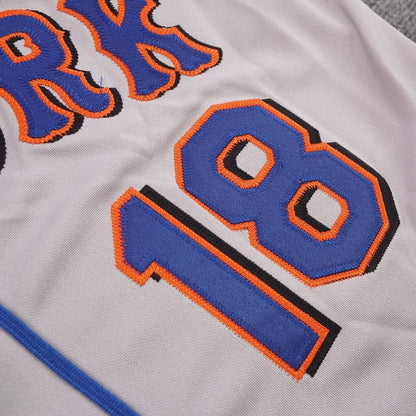 DS 1986 NYM WS Grey Road Jersey